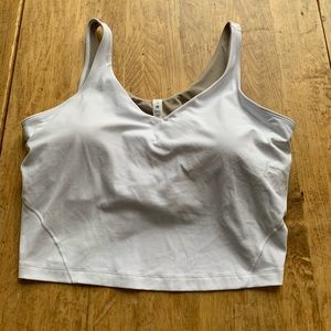 Lululemon white Align Tank size 18